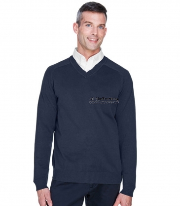 Devon & Jones Men's V-Neck Sweater