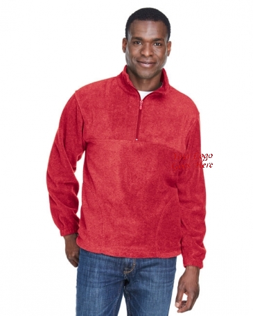 Harriton Adult Quarter-Zip Fleece Pullover