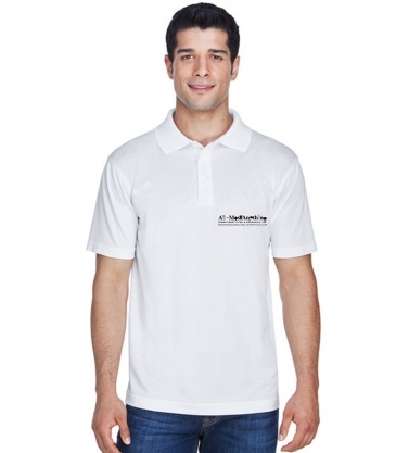 Harriton Men's Polytech Polo