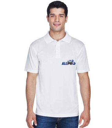 Harriton Men's Polytech Polo