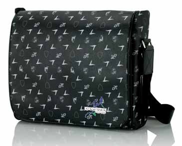 Black Lamborghini Shoulder Bag