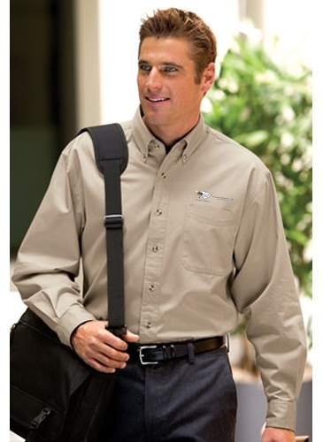 Tall Long Sleeve Twill Shirt