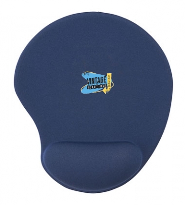 Solid Jersey Gel Mouse Pad/Wrist Rest