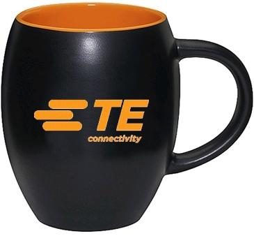 Matte Barrel With Color Mug - 17 oz.