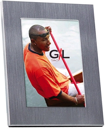 5" x 7" Basic Brushed Matte Aluminum Frame