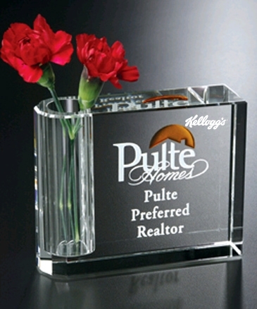 Pen Holder/Bud Vase 4-1/4"