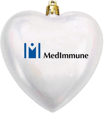 Heart Shatterproof Ornament