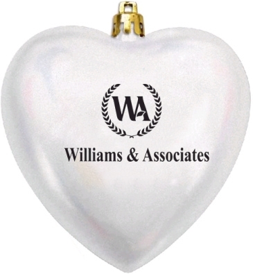 Heart Shatterproof Ornament