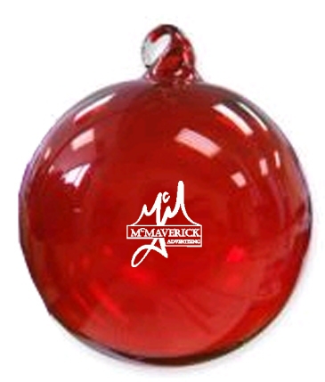 Hand Blown Glass Ornament