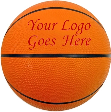 Mini size Rubber Basketball