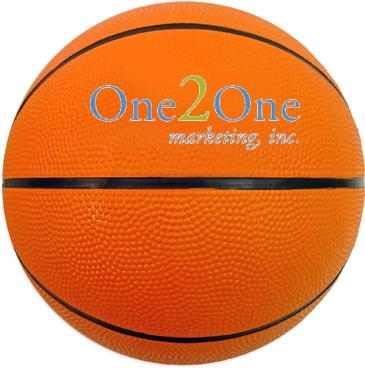Mini size Rubber Basketball