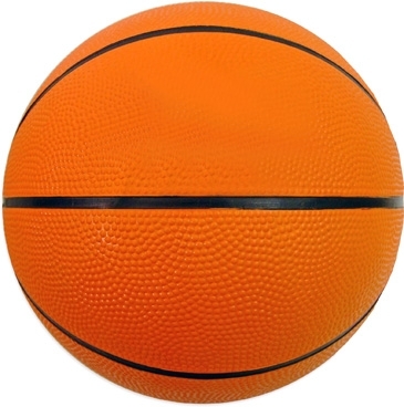 Mini size Rubber Basketball