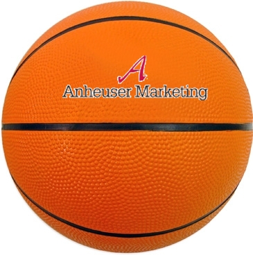 Mini size Rubber Basketball