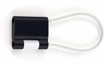 MOMA Aluminum Cable Keychain