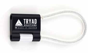 MOMA Aluminum Cable Keychain