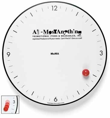 MOMA Timesphere Clock