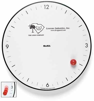 MOMA Timesphere Clock