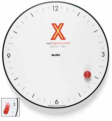 MOMA Timesphere Clock