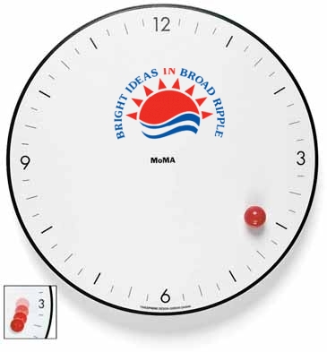 MOMA Timesphere Clock