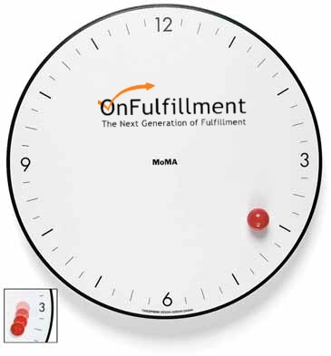 MOMA Timesphere Clock