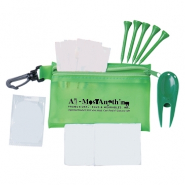 Zipper Tote With Clip Express Golf Care Kit