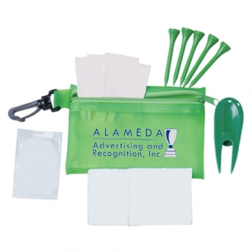 Zipper Tote With Clip Express Golf Care Kit