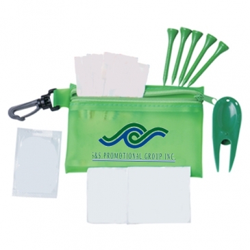 Zipper Tote With Clip Express Golf Care Kit