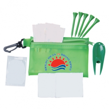 Zipper Tote With Clip Express Golf Care Kit