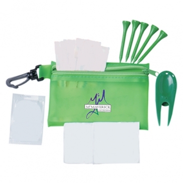 Zipper Tote With Clip Express Golf Care Kit