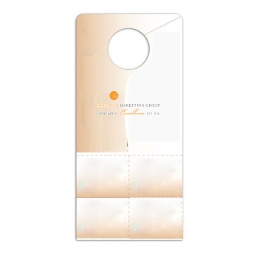 Door Hanger Paper Card