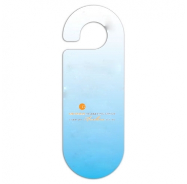 Door Hanger Oval Paper Card