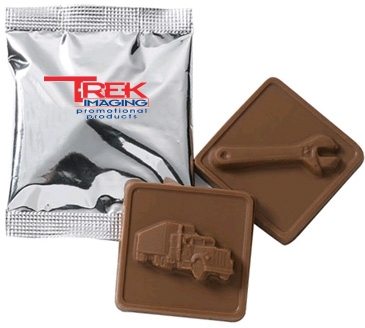 Wrapped Chocolate Squares