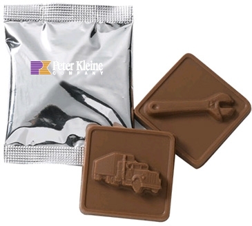 Wrapped Chocolate Squares