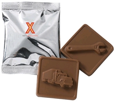 Wrapped Chocolate Squares
