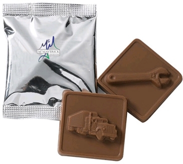 Wrapped Chocolate Squares