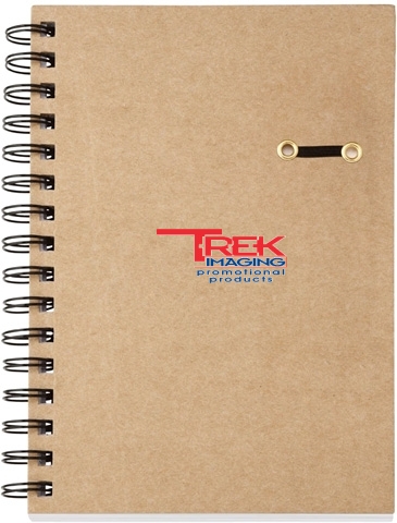 ECO Hard Cover Spiral Notebook – 5¾" x 8¼"