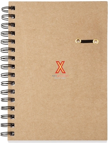 ECO Hard Cover Spiral Notebook – 5¾" x 8¼"