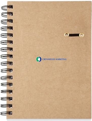 ECO Hard Cover Spiral Notebook – 5¾" x 8¼"