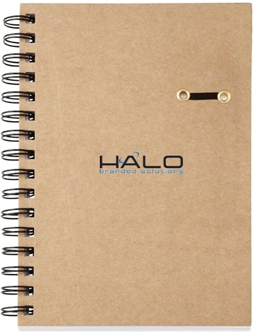 ECO Hard Cover Spiral Notebook – 5¾" x 8¼"