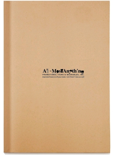 ECO Perfect Bound Notebook – 6" x 9" (Now available in Grey