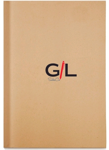 ECO Perfect Bound Notebook – 6" x 9" (Now available in Grey