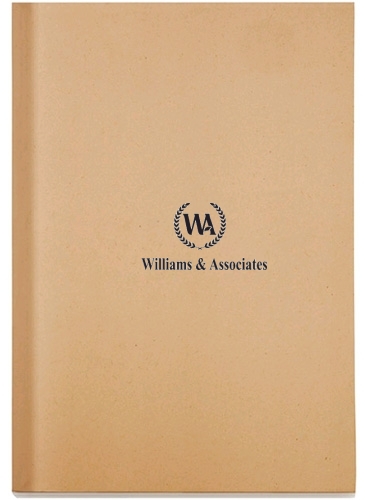 ECO Perfect Bound Notebook – 6" x 9" (Now available in Grey