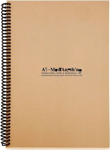 ECO Spiral Bound Notebook – 6" x 9"