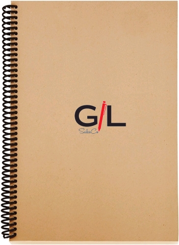 ECO Spiral Bound Notebook – 6" x 9"