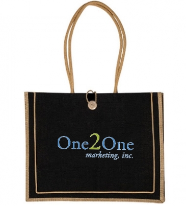 Prime Line Milan Jute Tote Bag