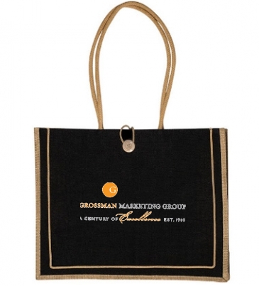 Prime Line Milan Jute Tote Bag