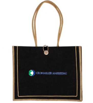 Prime Line Milan Jute Tote Bag