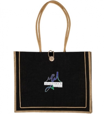 Prime Line Milan Jute Tote Bag