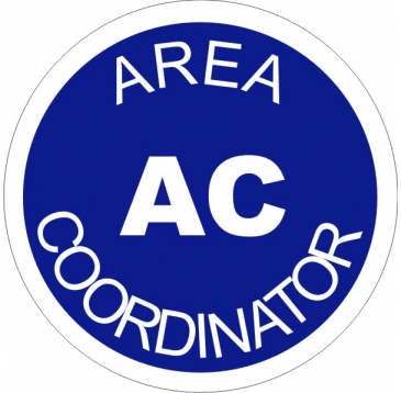 Area Coordinator Sticker