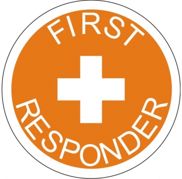 First Responder Sticker